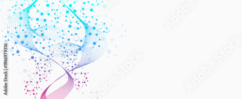 Global network connection website header or banner design. Abstract background with connecting dots and lines. Global business. Social network communication. Internet technology. Vector illustration
