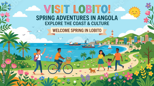 Visit Lobito Spring Adventures in Angola Banner