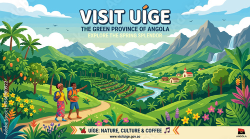 Visit Uige Idyllic Landscape of Angola