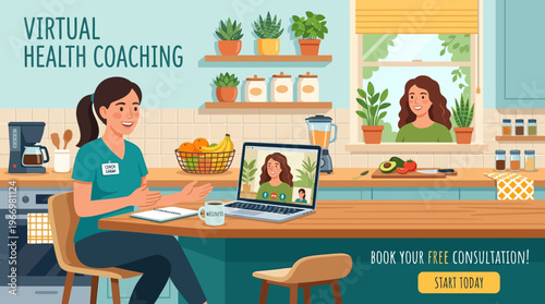 Virtual Health Coaching Session with Nutritionist