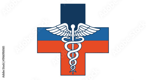 The emblem of the healthcare system of the armed forces of ukraine displayed prominently