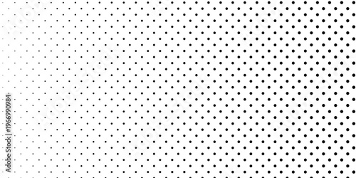 Dot pattern seamless background. Polka dot pattern template Monochrome dotted texture modern digital