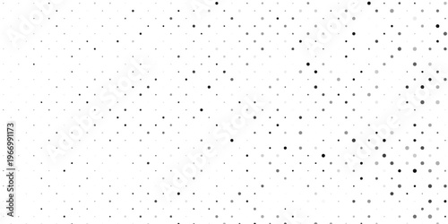 Dot pattern seamless background. Polka dot pattern template Monochrome dotted texture modern digital