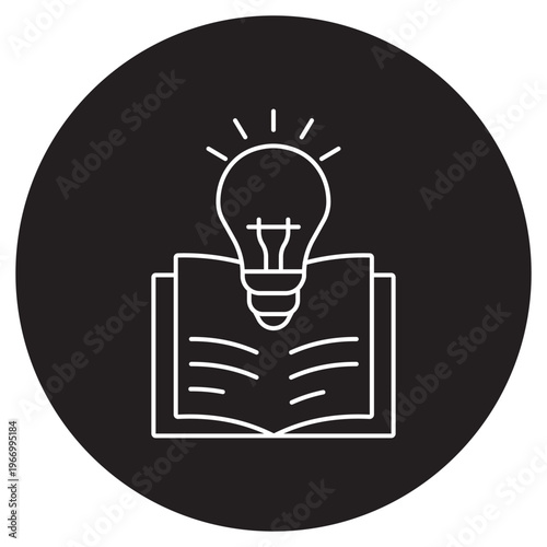 Knowledge Base Icon, Information Repository Icon, Help Center Illustration, Knowledge Management Graphic, Digital Documentation Design, vector