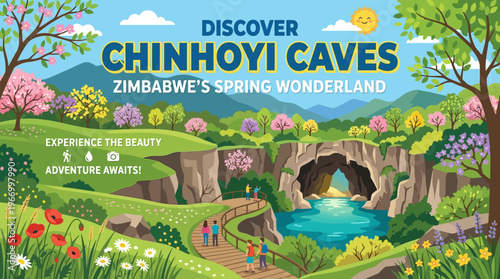 Chinhoyi Caves Zimbabwe Spring Wonderland Landscape