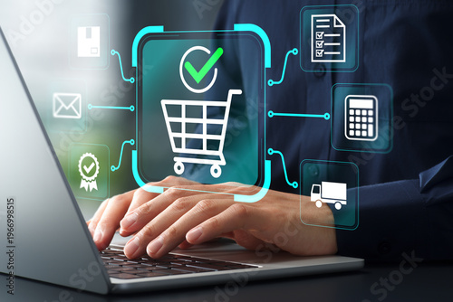 Foto E-commerce order management system