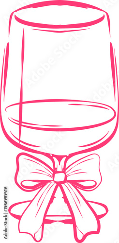 Girly Wineglass