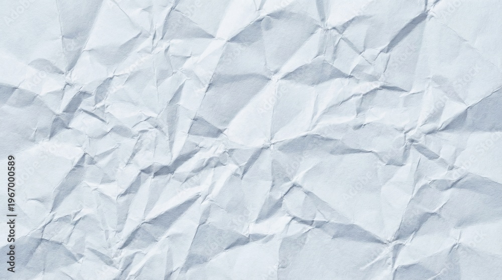 Obraz premium Distressed gray paper texture, intricate folds and creases, soft diffused lighting