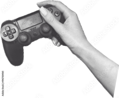Halftone Controller in Hand