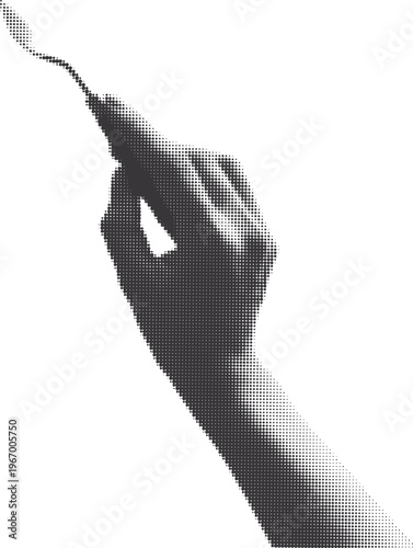 Painting Knife in Hand