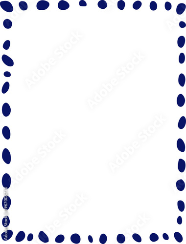 Whimsical Dotted Frame