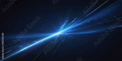 abstract blue starry light background