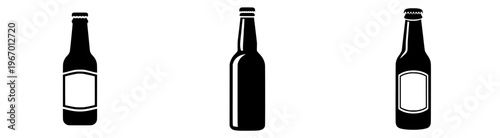 Timeless Tavern: A Classic Beer Bottle, Empty and Waiting