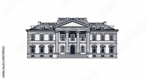 Ornate classical building with grand columns and detailed facade