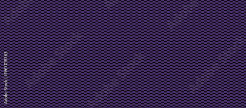 Jersey fabric mesh textile grid on purple vector background