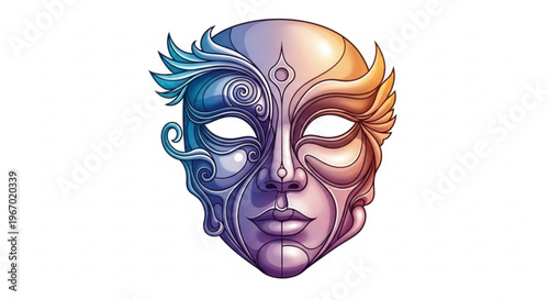 A simple illustration of a person watching pieces of a pie chart break away, representing data loss or fragmentation