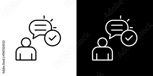 Explanation Icon Sheet Black And White