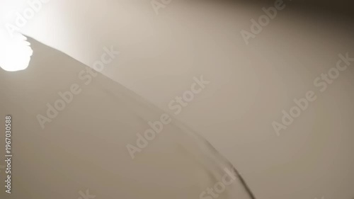 Close-up of beige wall texture.