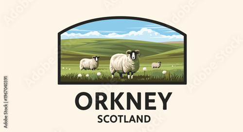 Three sheep graze peacefully in a pixelated green field under a blue sky