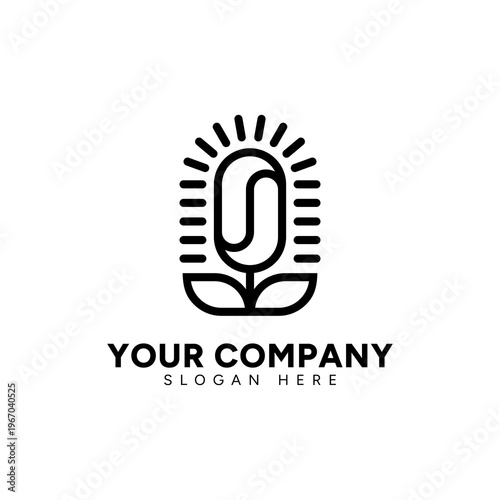 A modern branding solution for cafes and coffee-related ventures.