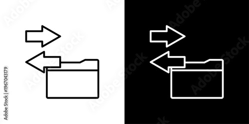 Ftp Icon Sheet Black And White