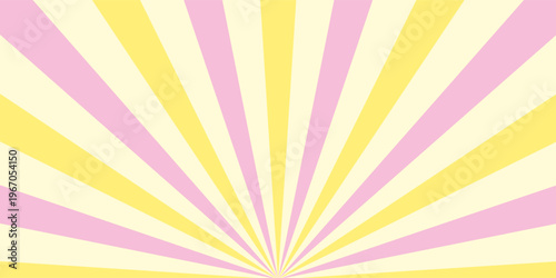 Radiance Sun Beam Pattern, Decorative lines banner background