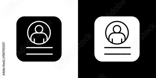 Profile Icon Sheet Black And White
