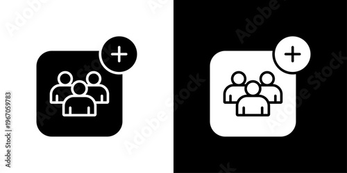 Friend Icon Sheet Black And White