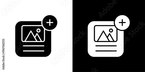 Post Icon Sheet Black And White