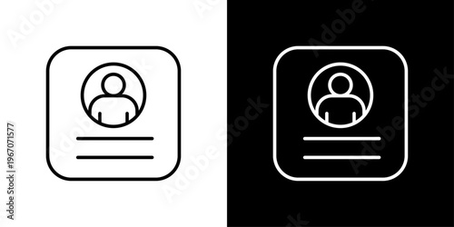 Profile Icon Sheet Black And White