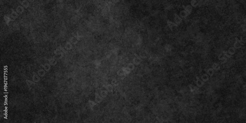 Dark abstract black grunge wall charcoal colors texture backdrop background. Black Board Texture or Background. abstract grey color design are light with white gradient background.