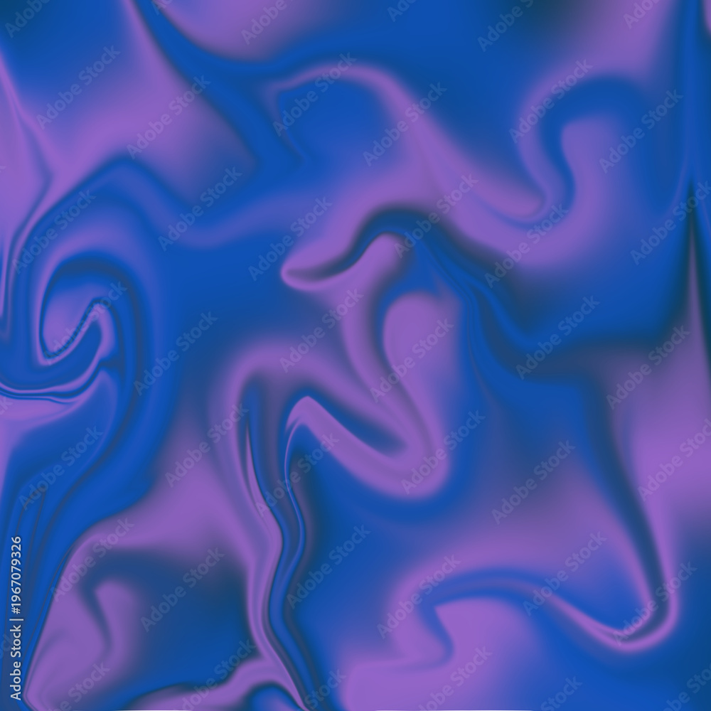 Obraz premium Luxurious Jewel Tone Marble Effect Deep Sapphire Emerald and Purple Abstract Flow
