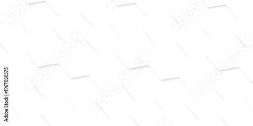 White abstract honeycomb mosaic and tile geometric hexagon vector illustration. geometric digital technology polygon science vintage square mosaic and web cover business texture.