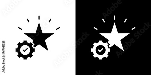 Talent Icon Sheet Black And White