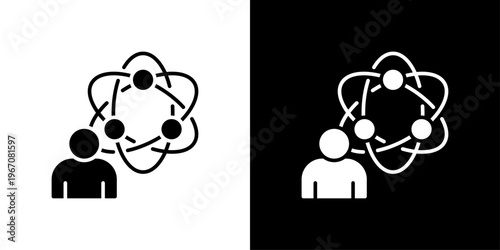 Genius Icon Sheet Black And White