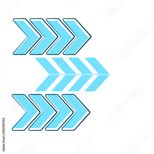 Futuristic Arrow Icon