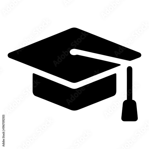 Graduation Cap Line Icon