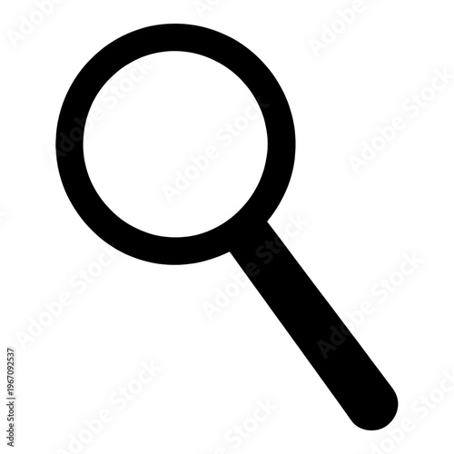 Magnifying Glass Line Icon