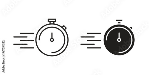 Express icon vector pictogram pack. icon vector template