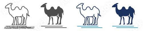 camel multi purpose icon set