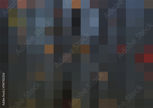 Dark Abstract Vertical Geometric Pattern with Black, Brown, Blue, and Red Tones - Modern Minimalist Background for Technology, Design, and Digital Art Projects