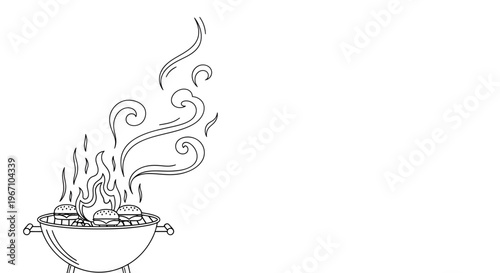 A steaming bowl of food.