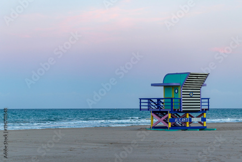 lifeguard house on the beach