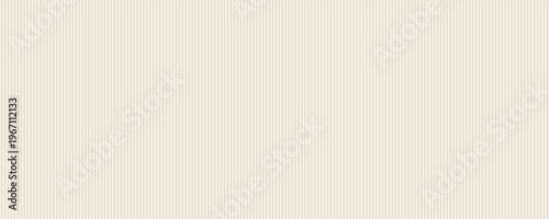 Kraft paper texture seamless pattern. Off-white vector striped cardboard background. Light beige milky color grainy textured bg. Vintage style backdrop. Horizontal handmade banner. Vector ilustration
