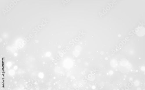 Floating white dust forms soft luminous bokeh across a dark canvas. PNG allows seamless integration into digital artwork.