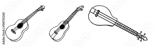 Caliper set with black line art illustration on white background featuring luthier's thickness gauge, measurement tool, instrument with precision and craftsmanship