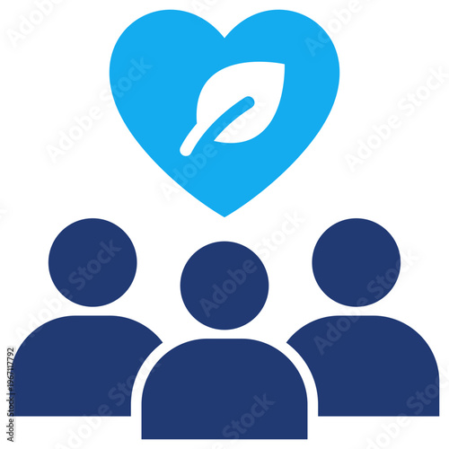 CSR Programs Icon vector Illustration For Design.