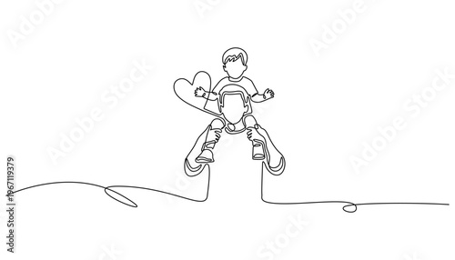 Continuous one line drawing Continuous line drawing, single line art, minimalist cyclist, bike rider icon