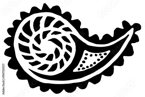 paesly design illustration doodle vector print