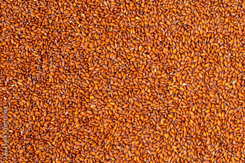 Foto Top view of curly cress (Lepidium sativum) seeds as an abstract background texture